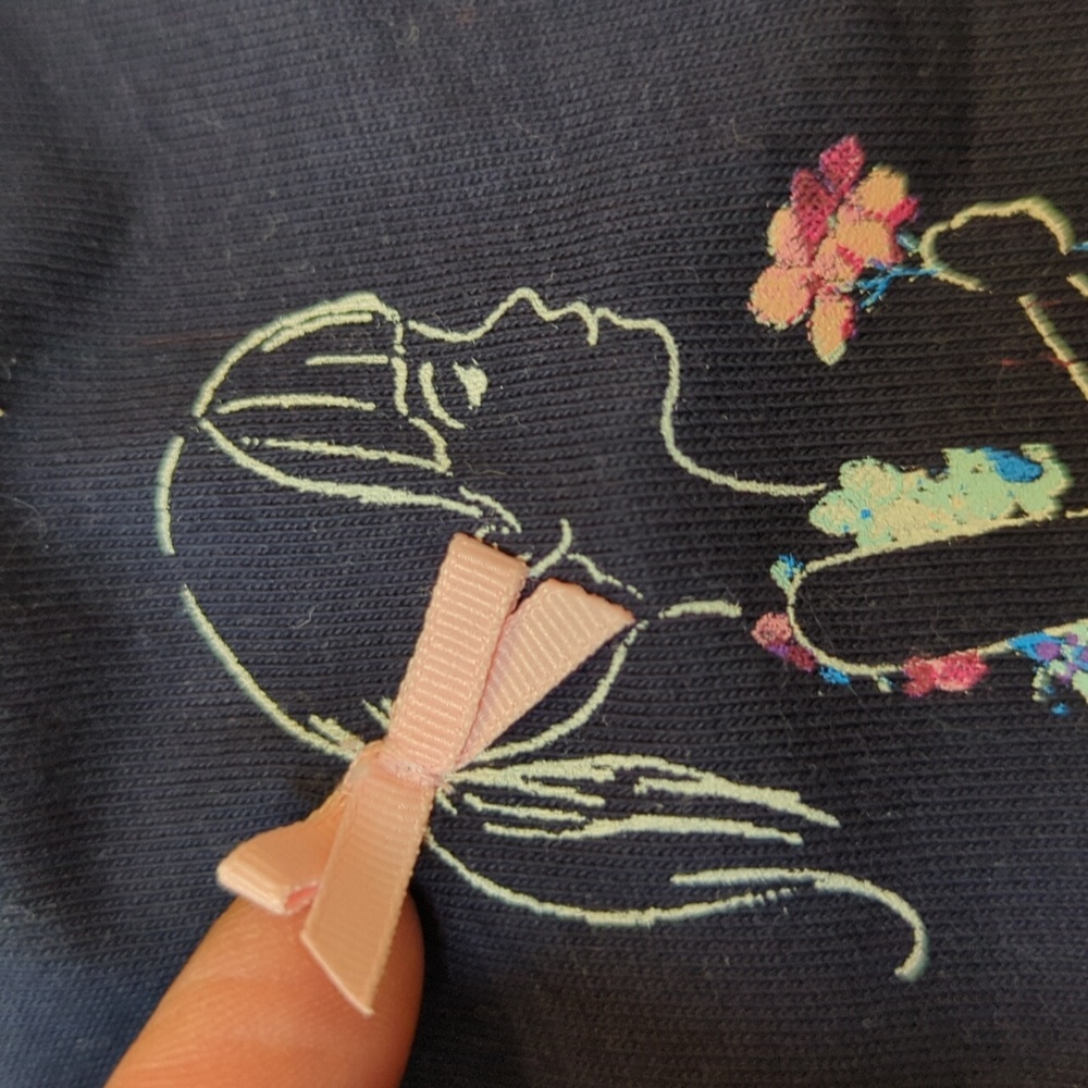 NEW w/ tags Janie and Jack Girl's Scoop Neck Floral Girl Long Sleeved Shirt - Picture 2 of 9